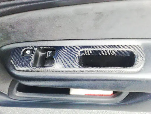 Автомобильные аксессуары для Nissan S14 из углеродного волокна дверной