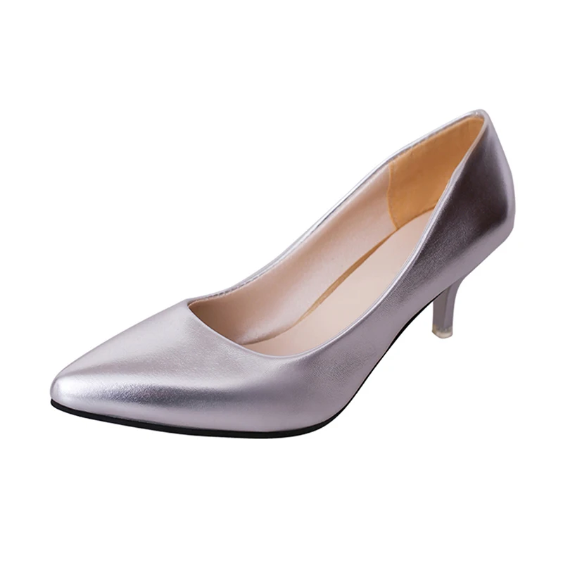 Туфли-лодочки женские на высоком каблуке без застежки свадебные туфли пикантные