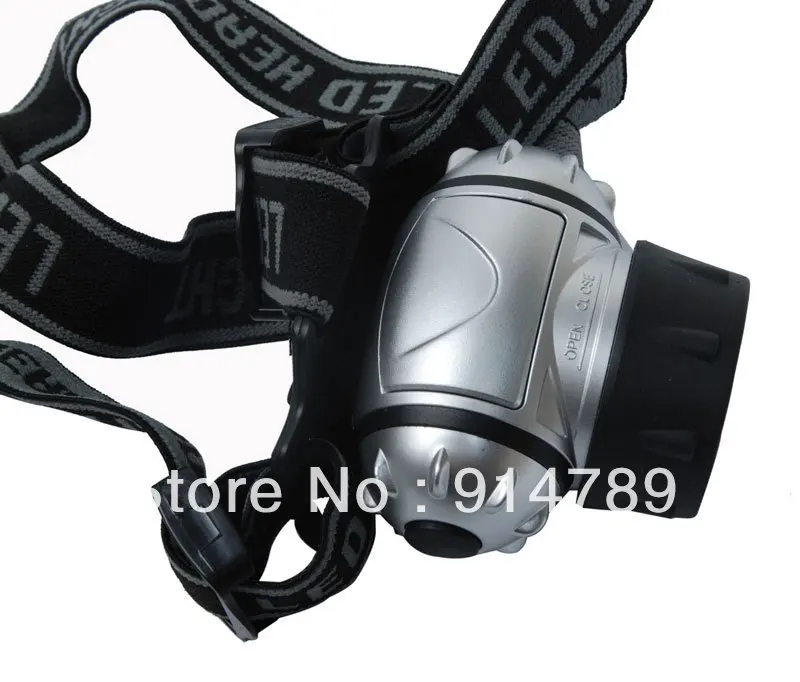 

TACTICAL PAINTBALL HELMET LIGHT HEADLAMP CAMPING FISHING LED NIGHT 1W-33367