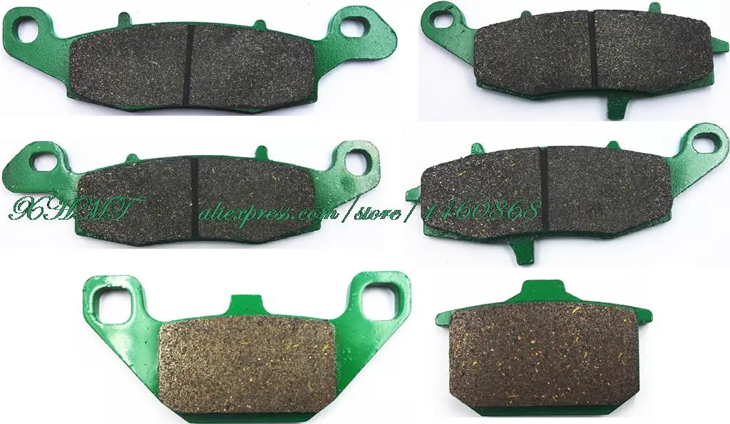 Набор тормозных колодок для Kawasaki Vn1500 Vn 1500 Classic Tourer 1999 & Up|brake pad set|for kawasakikawasaki brake |