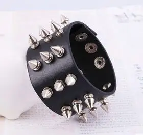 Браслет манжета в стиле панк готика для мужчин и женщин|cuff bracelets|wide cuff braceletbangles wide |