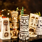 1 шт. креативная позорная чашка Tiki керамическая чашка горячая Распродажа чашка для пива чашка для кофе чашка Tiki керамические изделия