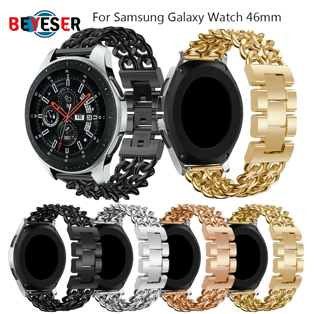 Кожаный ремешок для часов 22 мм Samsung Galaxy Watch 3 45 46 SM R800 Quick Release группа спортивный