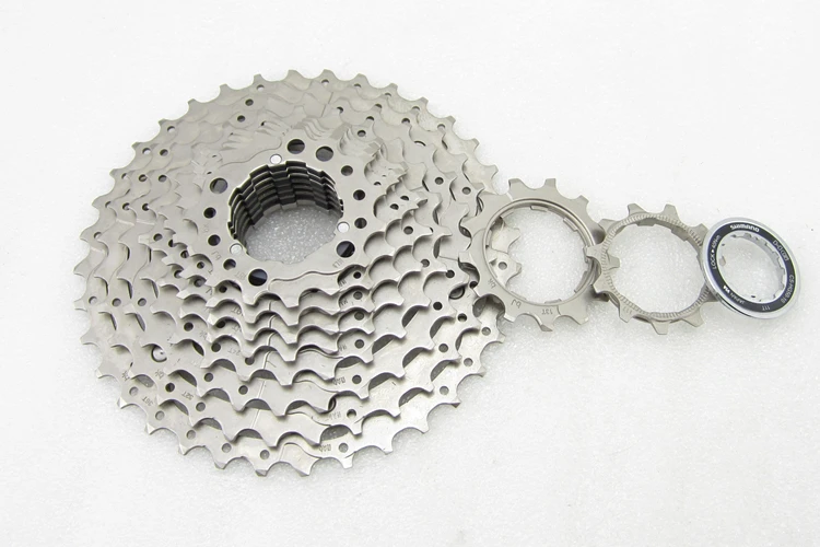 Настоящий велосипедный HG50-10 Shimano CS 11-36T Deore Cassette Free Wheel переключатель система MTB