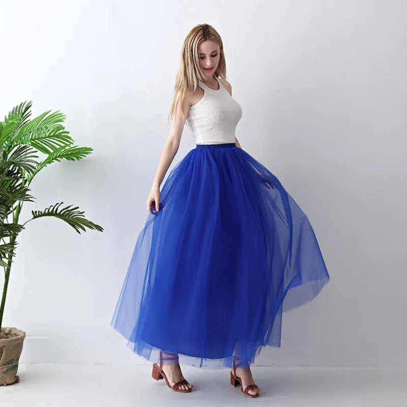 Фото 5 Layers 100cm Maxi Women Skirt Tulle Skirts Bridesmaid Wedding Muslim Long Free Size Faldas Saias Femininas Jupe Женская одежда 5 Layers 100cm Maxi Women Skirt Tulle Skirts Bridesmaid Wedding Muslim Long Free Size Faldas Saias Femininas Jupe Женская одежда