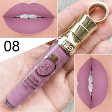 Новинка! Макияж для губ, Матовая жидкая губная помада, водостойкая, стойкий, сексуальный пигмент, телесный блеск, стильный блеск для губ, красота, красный оттенок для губ