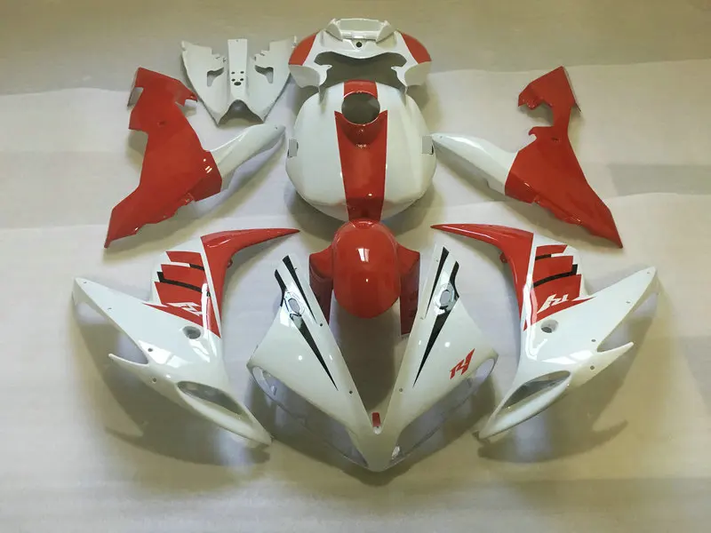 Набор обтекателей для мотоциклов YAMAHA YZFR1 04 05 06 YZF R1 YZF1000 2004 2005 2006 ABS красный белый