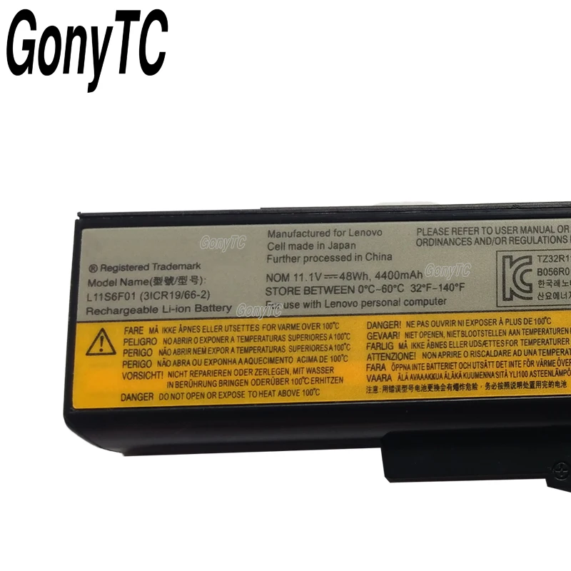 Оригинальный аккумулятор L11S6Y01 L11L6Y01 для ноутбука Lenovo E430 E440 E530 G480 G580 G585 G780 Y480 Y580 G500