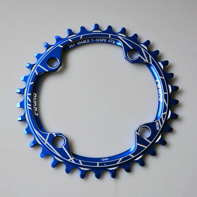 

Fovno bicycle Chain Wheel MTB Mountain bike crankset BCD104MM For 7-12 speed crank