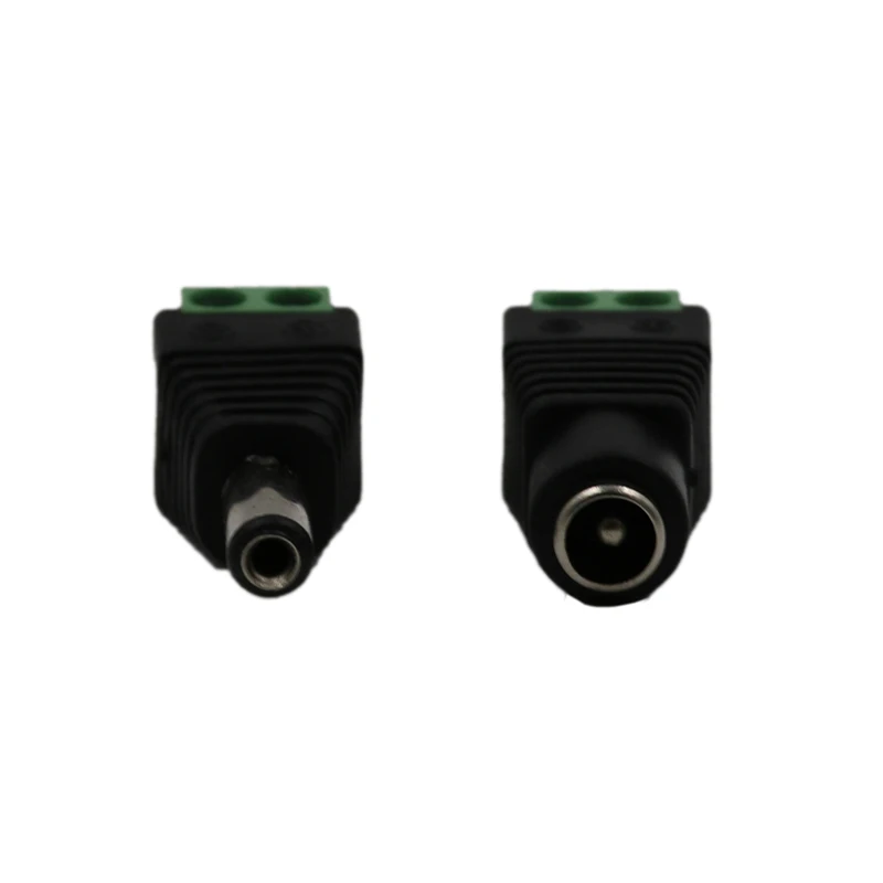 Бессварной разъем постоянного тока для светодиодной ленты штекеры или гнезда