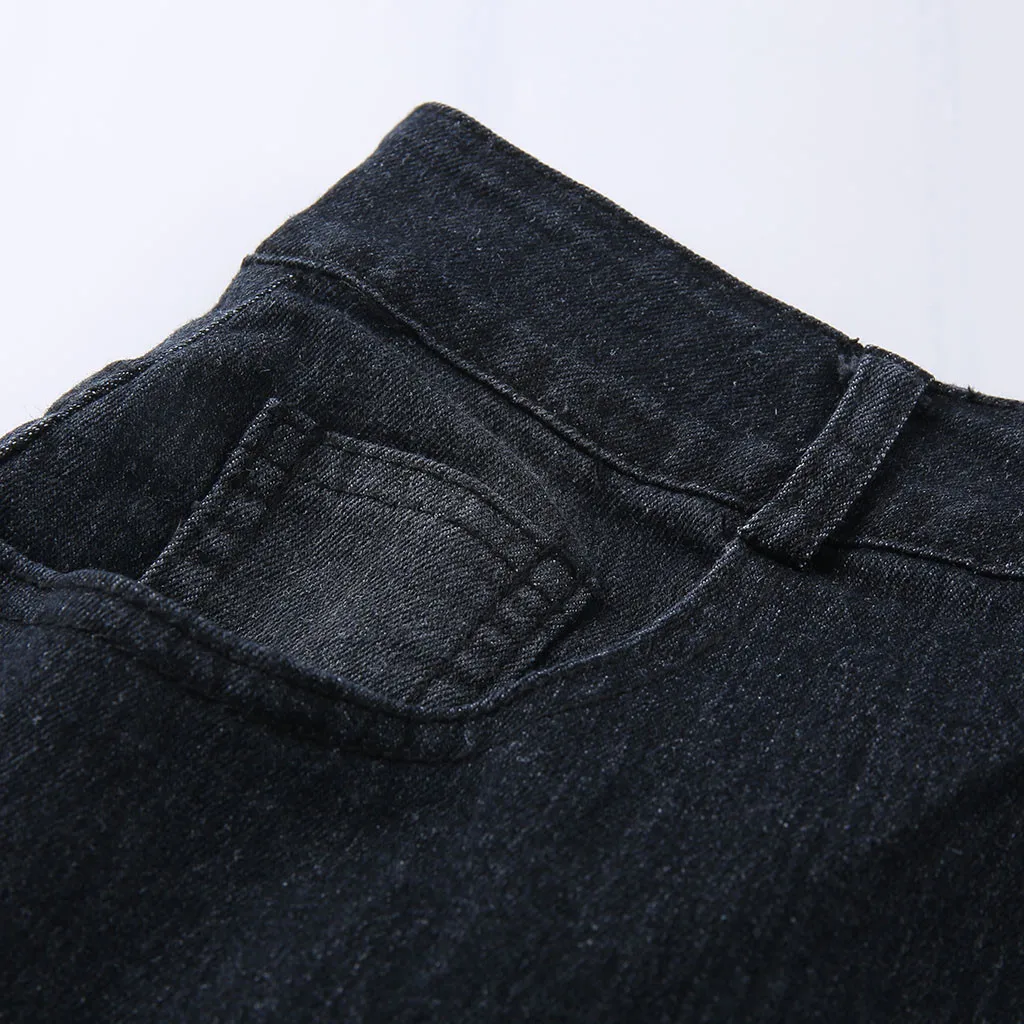 Женская юбка Faldas Mujer Moda Классическая модная летняя джинсовая на кнопках расшитая