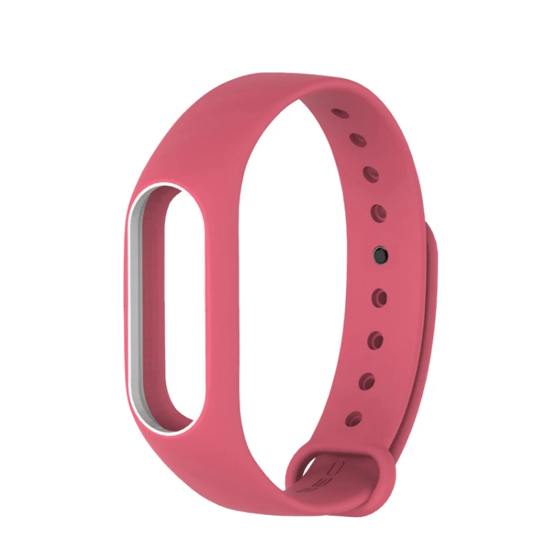 Цветной силиконовый ремешок для Xiaomi Mi band 2 цветной сменный Браслет аксессуары Band
