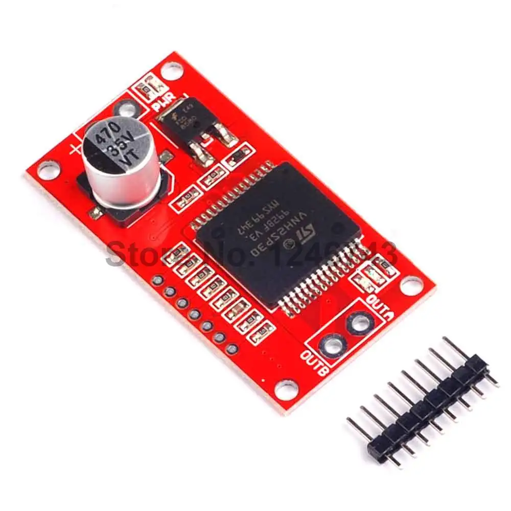 1 шт. 30A Mini VNH2SP30 шаговый двигатель Монстр мото защитный модуль для Arduino |