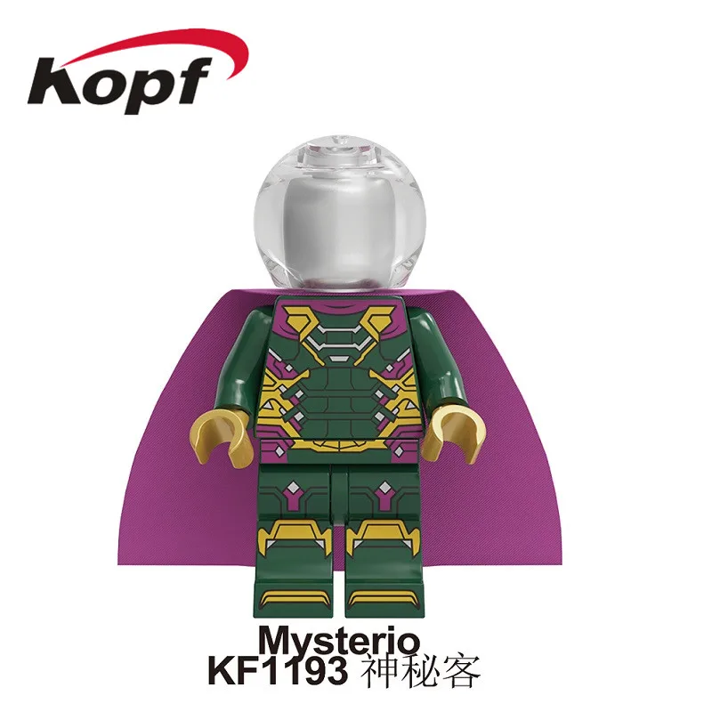 KF1193 Without Box Building Blocks Figures Bricks Thor Captain America Loki With Chromed Hair Doctor Strange War Machine Wasp For Kids Toys KF6101 - Цвет: KF1193 Without Box