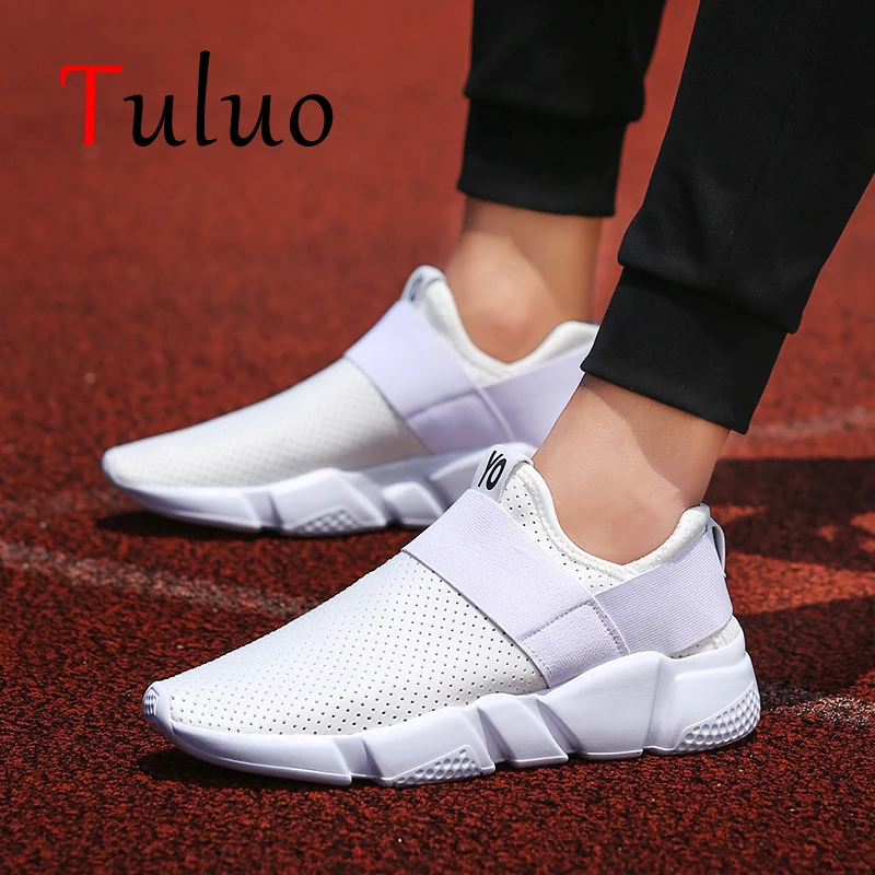 TULUO Breathable Men Sneakers Women Running Shoes Summer Outdoor Athletic Ultralight Unisex Trainers Masculino Hommes Zapatillas | Спорт и