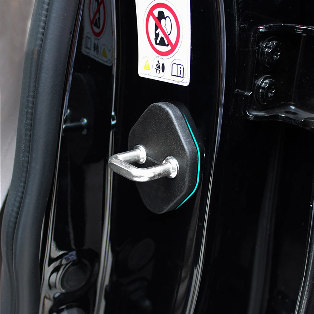 8 шт. Автомобильный Дверной замок с пряжкой дверной держатель защитная крышка