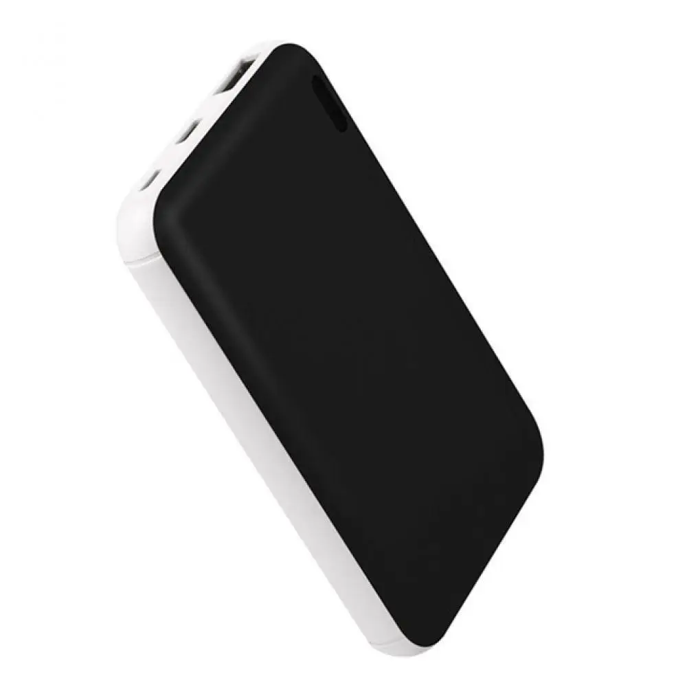 BLACK Mi ni power Bank 10000 мАч портативное мобильное зарядное устройство Внешний аккумулятор банк питания для iPhone X 8 XS samsung S8 S9 Xiaomi mi - Цвет: BLACK