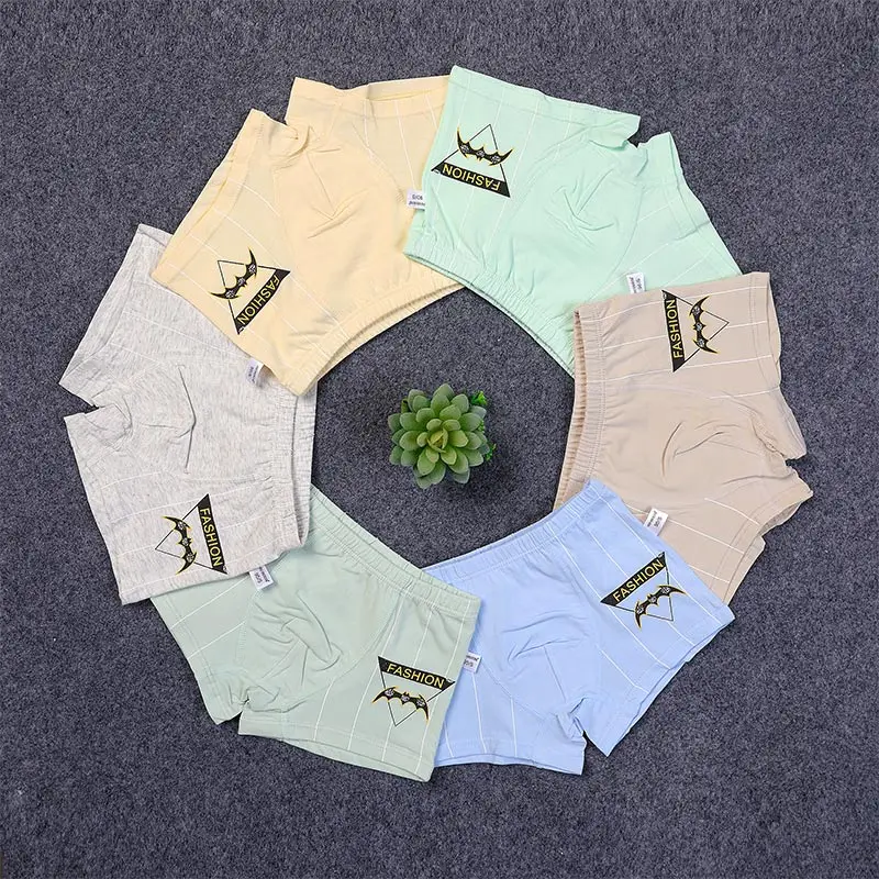 6 шт / нижнее белье для маленьких мальчиков летние мягкие дышащие трусы 2 7 лет|boys