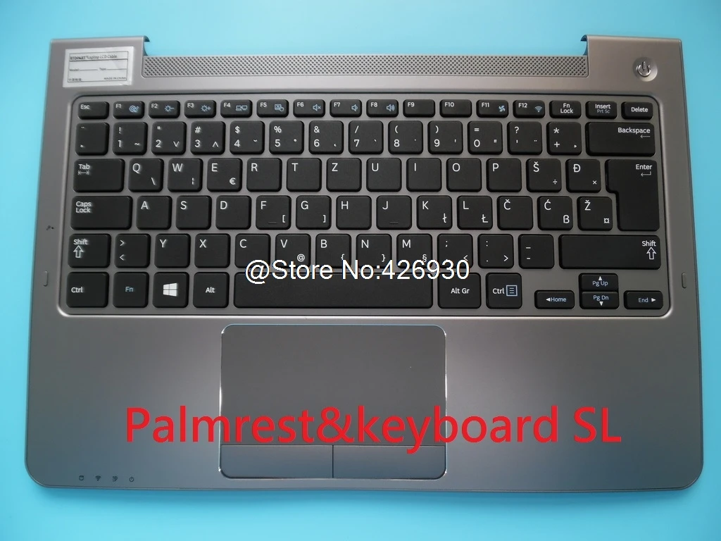 Ноутбук с подставкой и клавиатурой для Samsung NP530U3B 530U3B корейский KR Бразилия BR