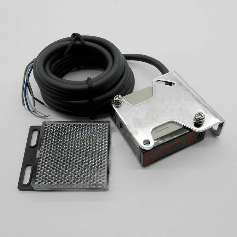 8 шт E3JK R4M1 AC/DC 12 24V AC 90 250V датчик приближения Retroreflective Фотоэлектрические Сенсор
