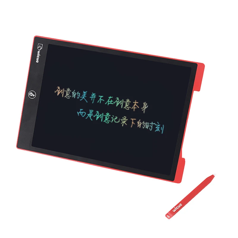 Планшет для письма Wicue Rainbow LCD 12 дюймов без подсветильник Ки образовательные