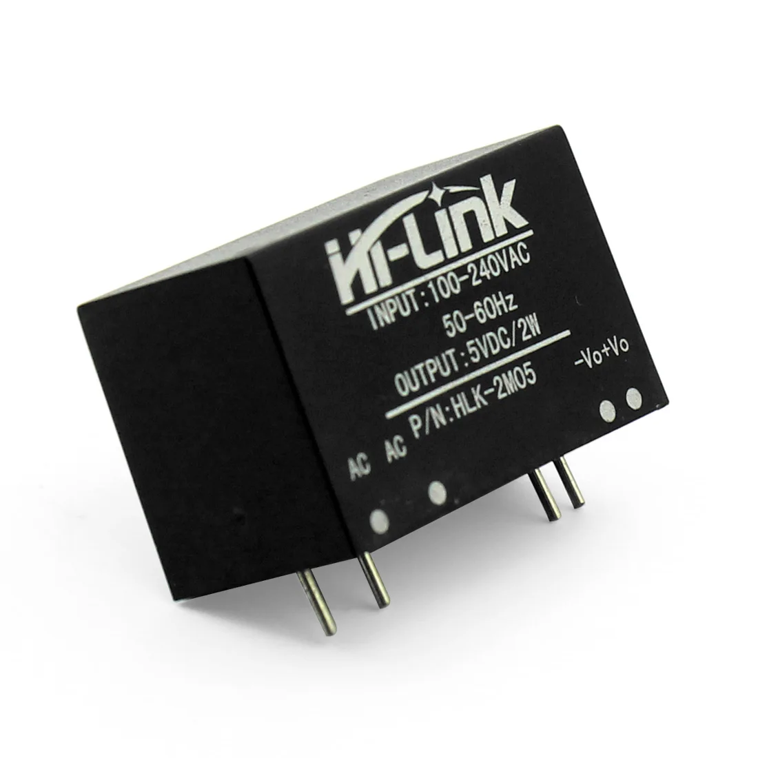 HLK-2M05 AC DC 100 - 240V до 5V 2W понижающий изолированный модуль питания преобразователь