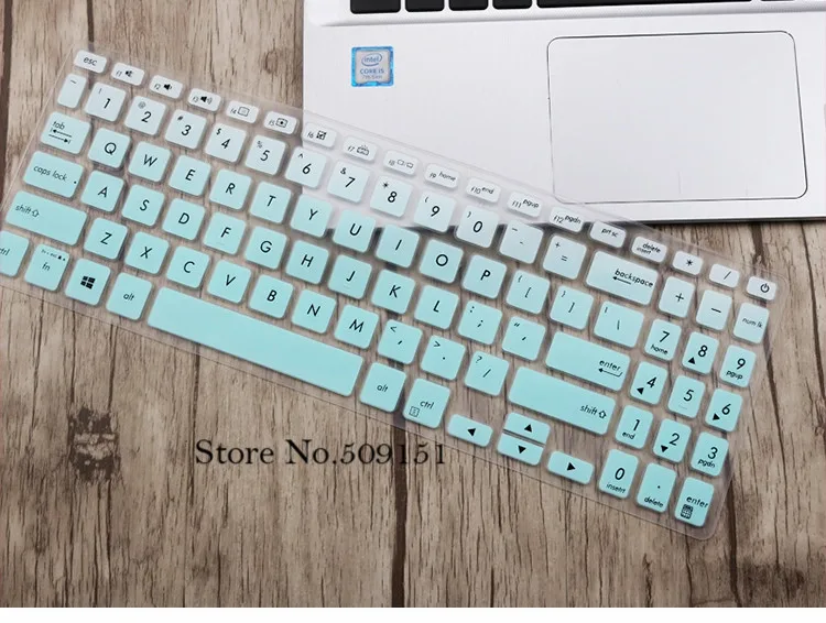 15,6 дюймов мягкая силиконовая клавиатура защитная крышка для ASUS VivoBook S530 X530 S15-S5300U/F Y5100UB FN UN S5300UN8550 8250