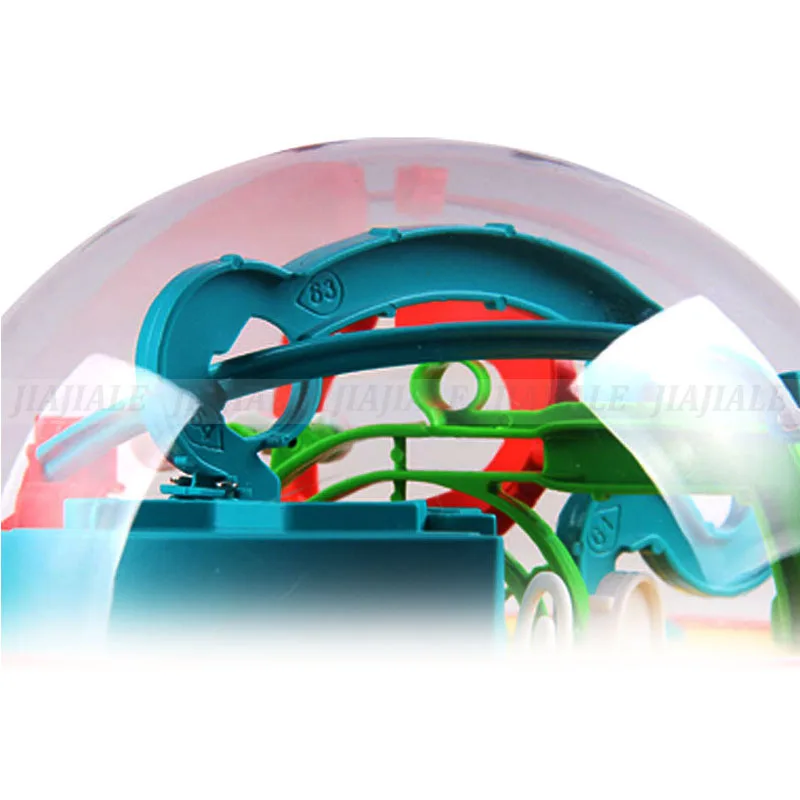 Головоломка-шар 3D Puzzle Ball Magic Intellect размером 17,5 см и 118 шагов для развития баланса, логического мышления и IQ игра для детей и взрослых.