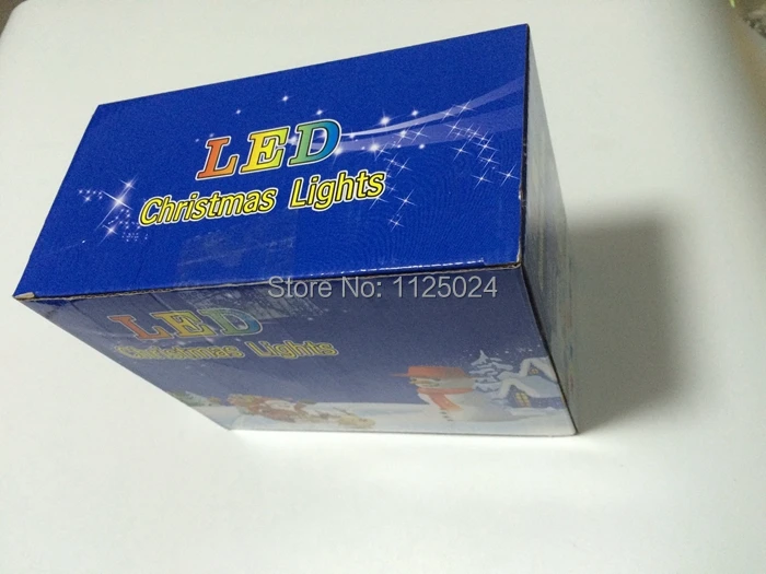 5 м 20 светодиодное Наружное освещение большой размер СВЕТОДИОДНАЯ Гирлянда AC220/110