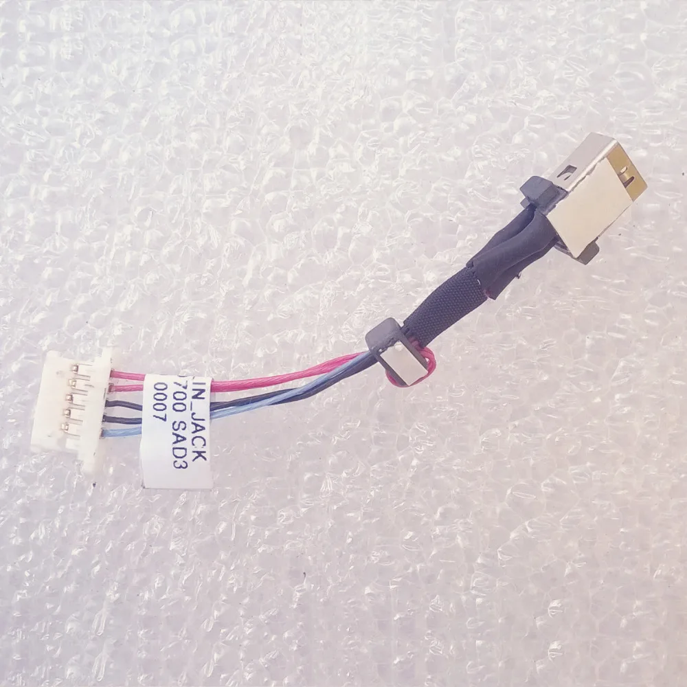 Новый оригинальный разъем питания постоянного тока с кабелем для Lenovo ideapad MIIX 10