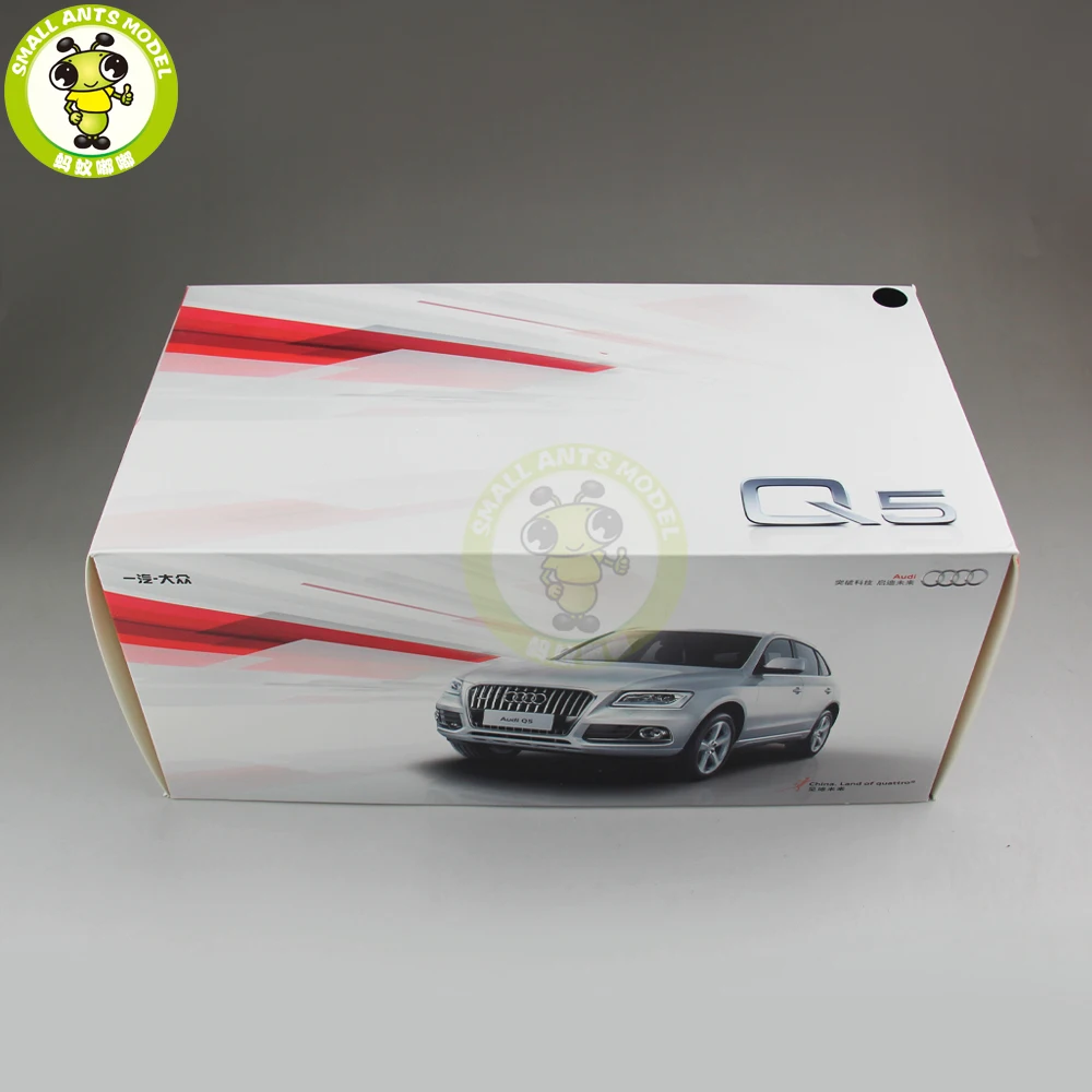 1/18 Audi Q5 SUV литая модель металлического автомобиля SUV модель игрушки девочка дети мальчик подарок коллекция коричневый