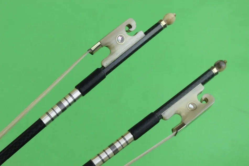 

1pc top Superior Carbon fiber Violin bow 4/4 .ox horn Frog