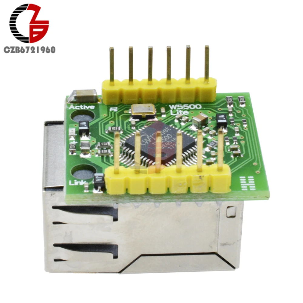 USR ES1 ENC28J60 W5500 чип SPI к LAN Ethernet преобразователь TCP/IP модуль|spi ethernet|spi chipspi module |