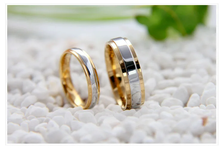 Free Shipping and Engrave Customize Super Deal Ring Size 3-12.5 Titanium Woman Man's wedding Rings Couple | Украшения и