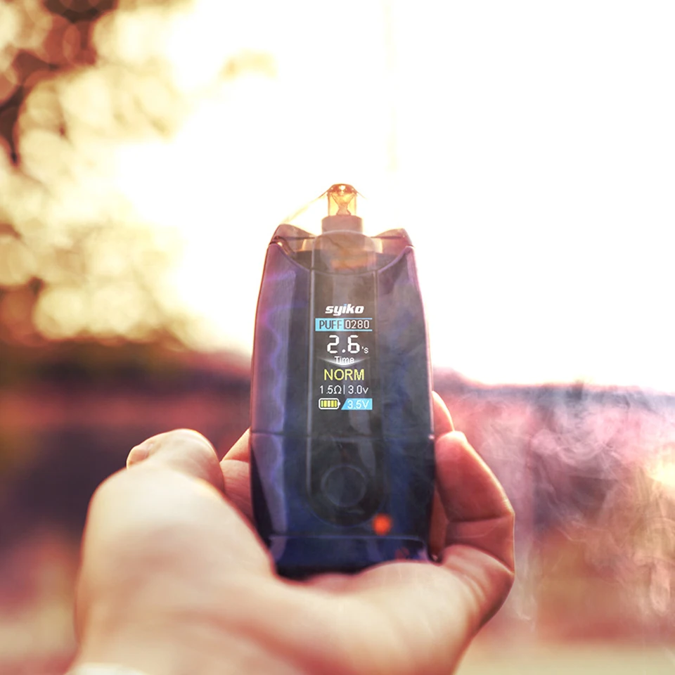Оригинальный Портативный Veeape Syiko Alita Pod Vape комплект 650 мАч встроенный аккумулятор
