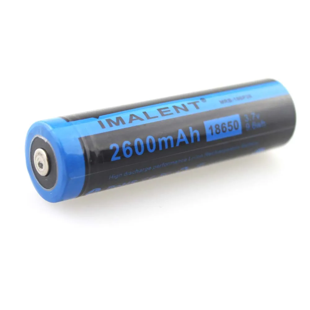 IMALENT MRB 18626 18650 2600mAh 3 7 V литий ионная аккумуляторная батарея с защитой PCB (1