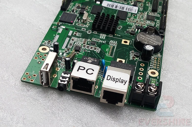 Дизайн высокая экономичность C10 HD-C10-C полноцветный RGB асинхронный Светодиодный дисплей Контроллер карта включает 10xHUB75 порт