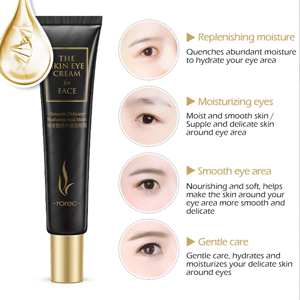 ROREC Гиалуроновая кислота против морщин увлажняющий крем для век укрепляющий