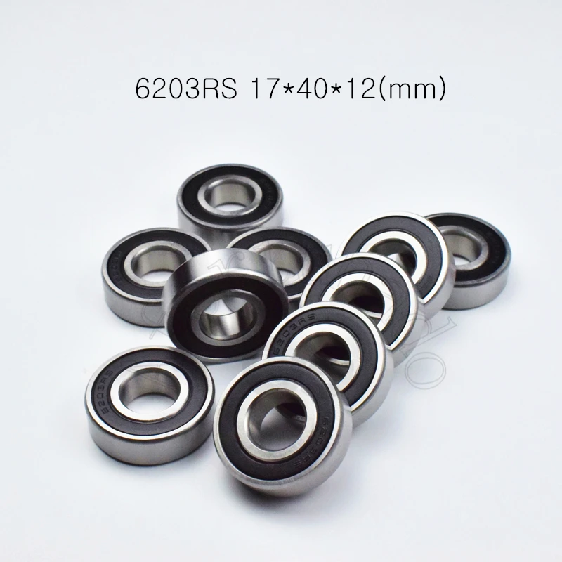 6203RS 17*40*12 (мм) 1 шт. Бесплатная доставка Подшипники с резиновым уплотнением