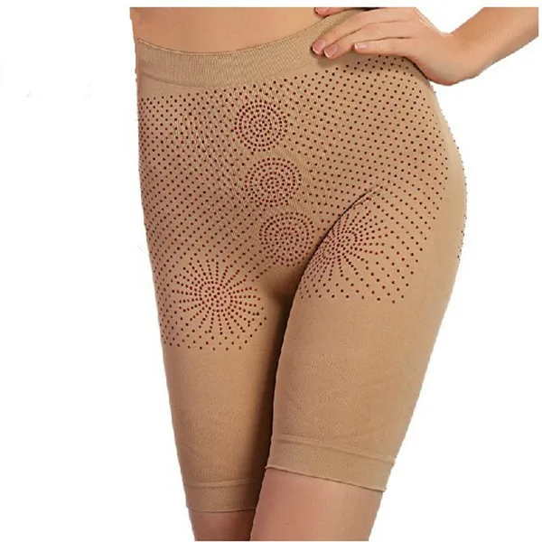 

New Women Body High Waist Control Panties Fat Buring Magic Seamless Magnetic Bodyshaper Underwear Free Shipping