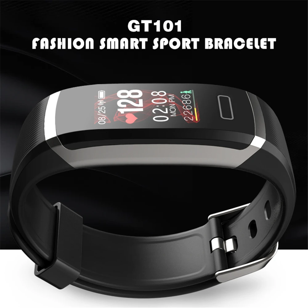 Sport Smart Wristband Color Screen Bracelet Man/Women Fitness Tracker Heart Rate Monitor Waterproof IP67 Band | Электроника