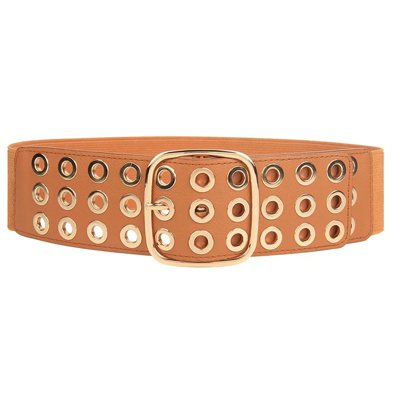Newest Design waistbands lady waist belt Dress Adornment For women Waistband gold Cummerbunds High Quality Strap Elastic Belts