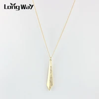 longway necklace vintage european long gold color necklace women gothic boho necklaces pendants accessories jewelry sne160197