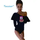 Блузка женская, с открытыми плечами и рюшами, повседневная, облегающая, осенне-зимняя