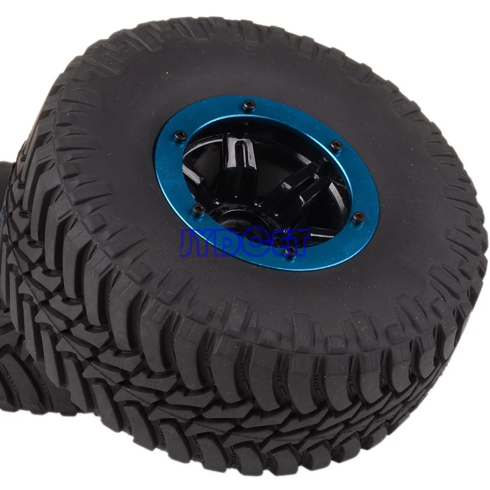 Колесный обод 4P 2 дюйма Hub &amp Super Swamper Rocks 130 мм шины 1:10 для RC 1/10 Rock Crawler RR10 D90 CC01 90025 |