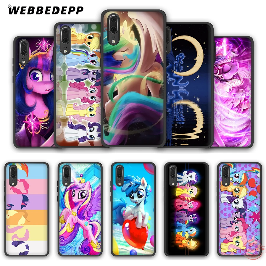 WEBBEDEPP My Little Pony Friendship is Magic Soft Case for Huawei P8 P9 P10 P20 P30 Lite Pro 2017 2018 2019 Cover | Мобильные