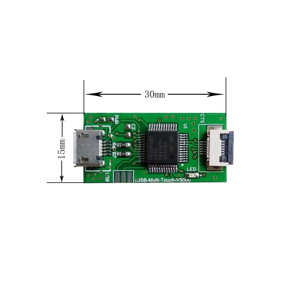Для емкостного сенсорного контроллера Goodix I2C/USB плата GT1151 GT911 GT915 GT9110 GT912 GT9147 GT9157