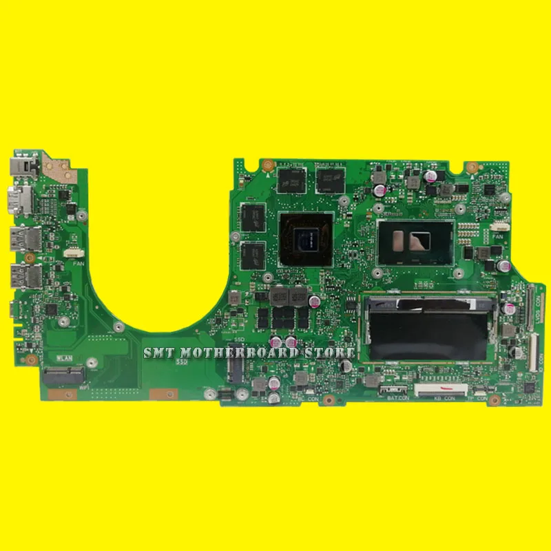 Günstig Mit I5-6200U GTX950M/2GB 4GB/RAM UX510UX Laptop Motherboard Für For Asus UX510 UX510UX UX510UXK UX510UW UX510UWK Motherboard