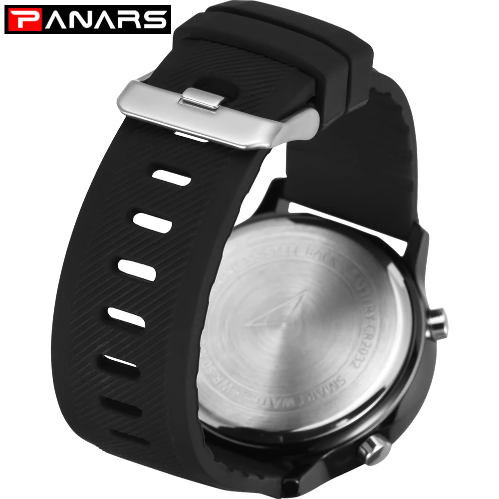 Смарт часы PANARS Мужские Цифровые водостойкие Bluetooth для iOS и Android 8302|Мужские