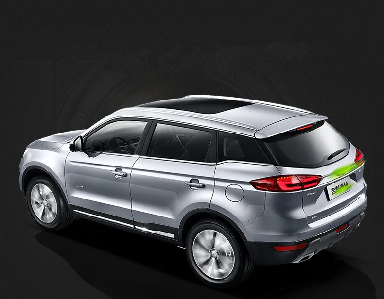 Чехол на руль кожаный чехол ручной работы автомобильные аксессуары для Geely Atlas